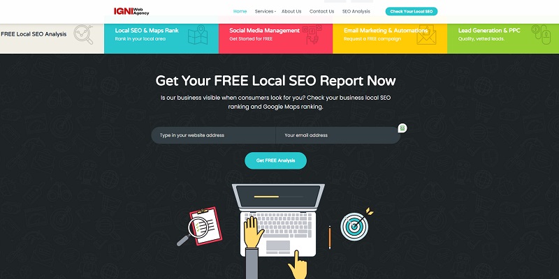 IGNI Web Agency business image in Ontario, CA