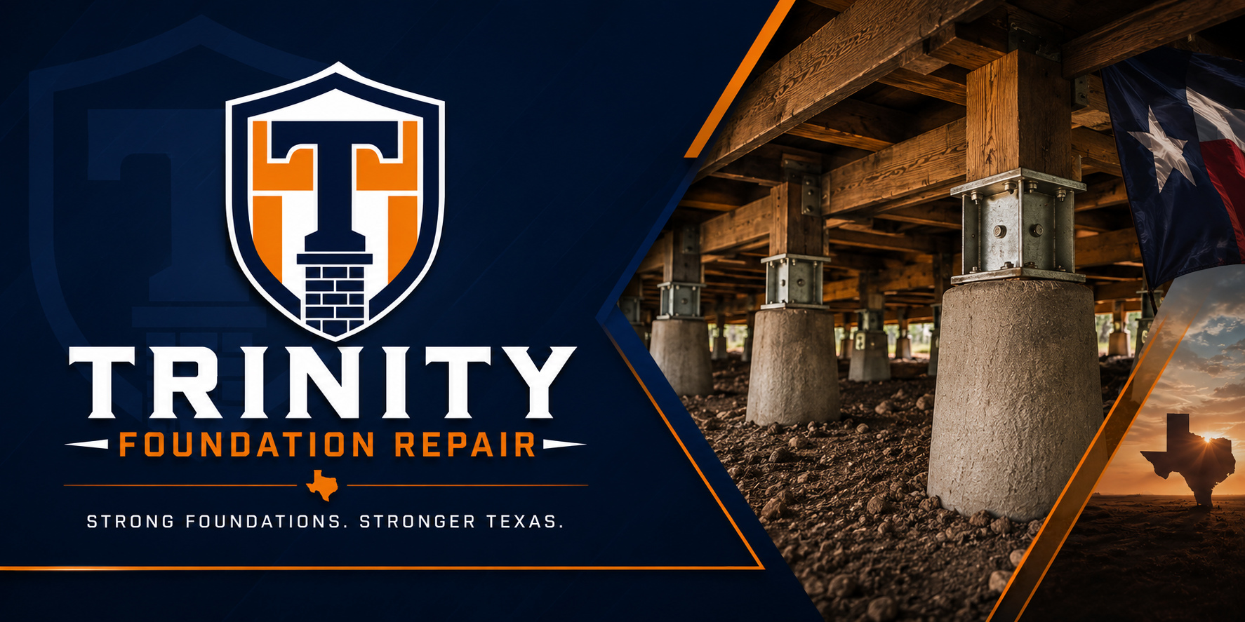 Trinity Foundation Repair Texas business image in Sinton, Texas